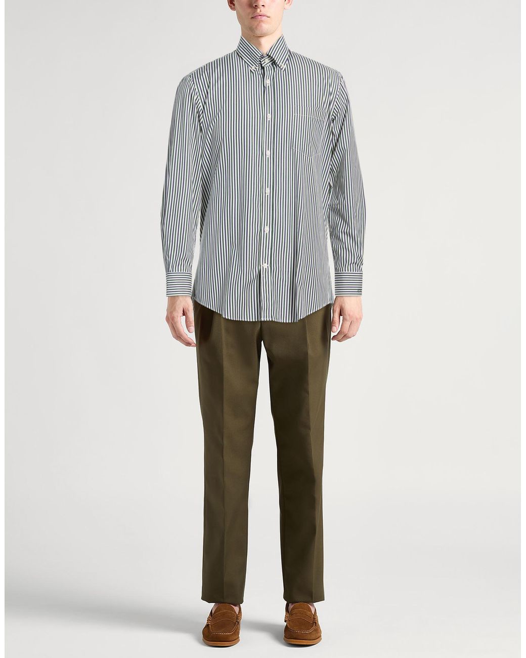 Paul & Shark Gray Midnight Shirt Cotton for men