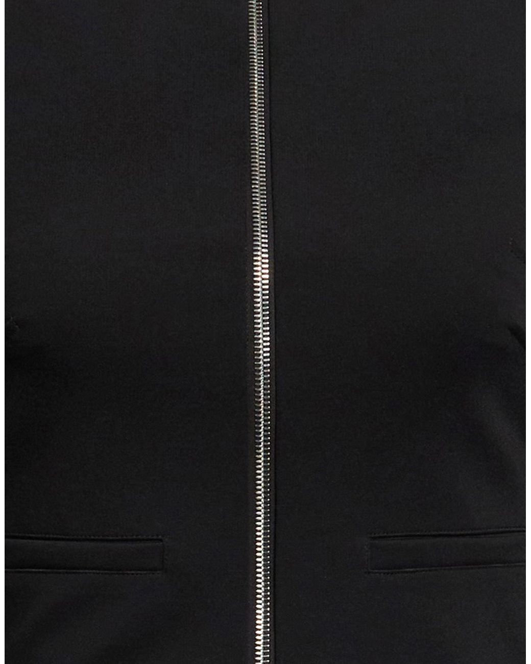 Patrizia Pepe Black Jacket Viscose, Polyamide, Elastane