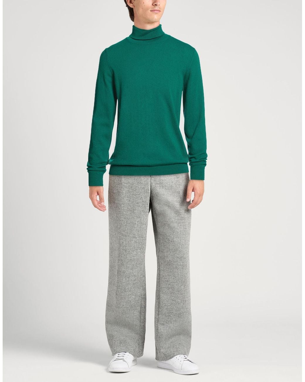 Zanone Green Turtlenecks for men