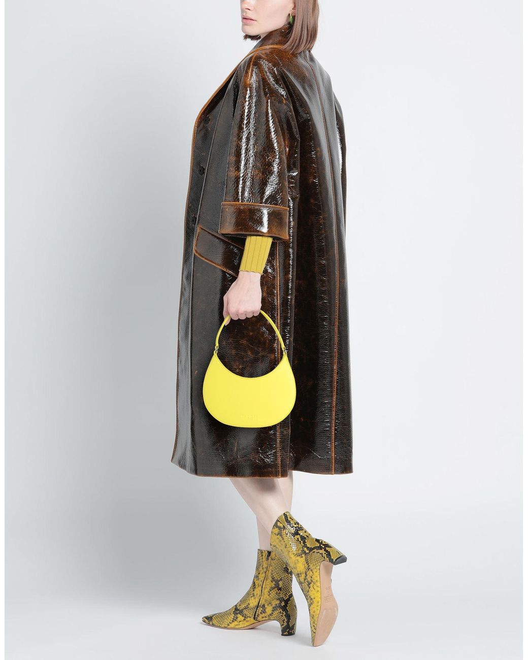 MSGM Yellow Handbag