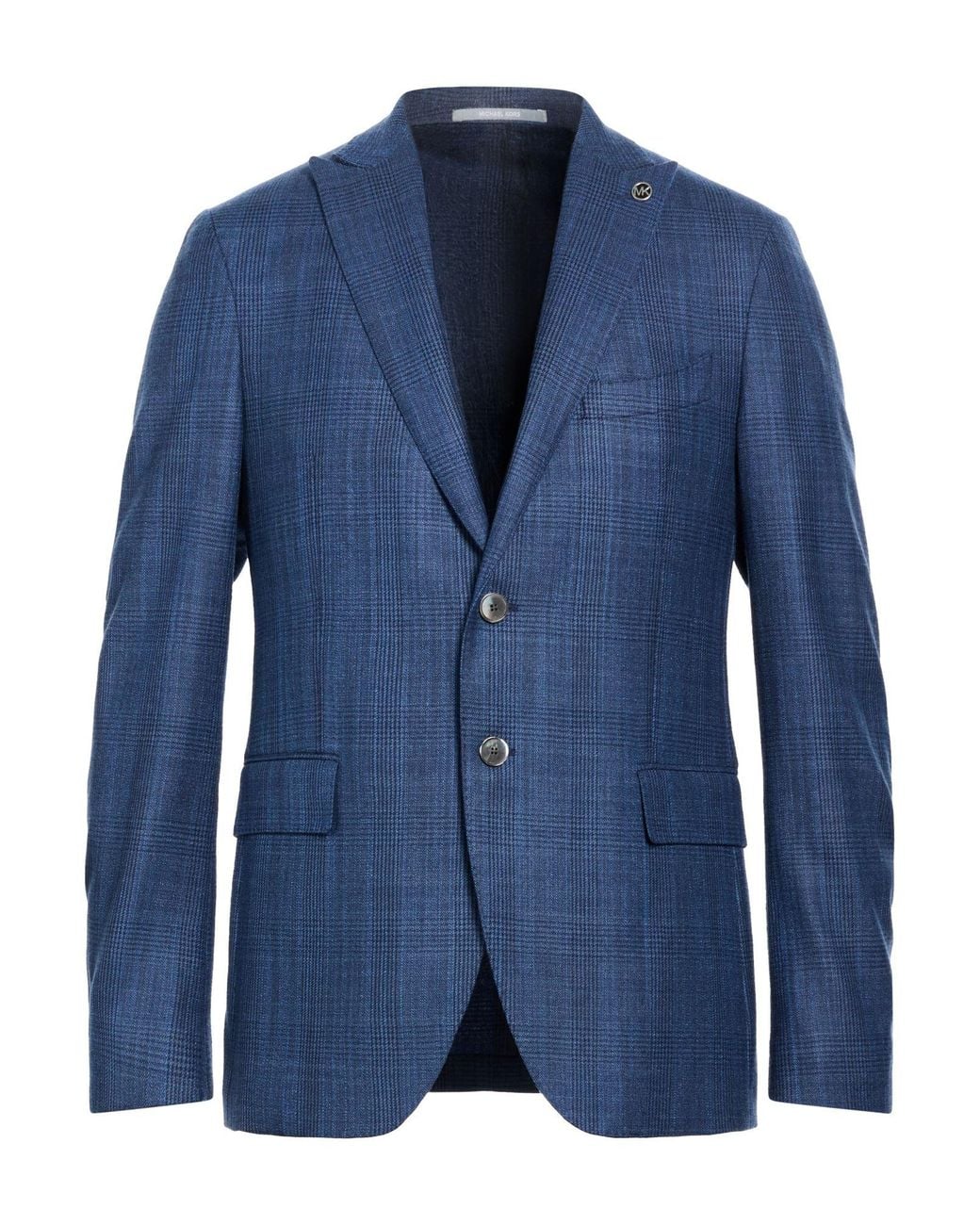 Michael Kors Blue Blazer Wool, Silk for men
