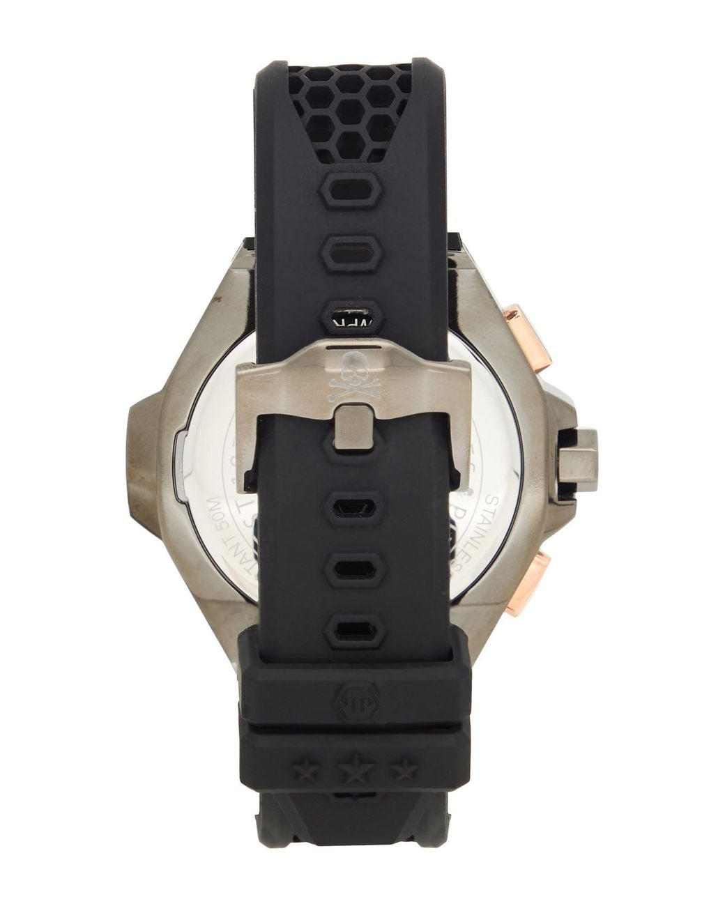 Philipp Plein Gray Wrist Watch for men