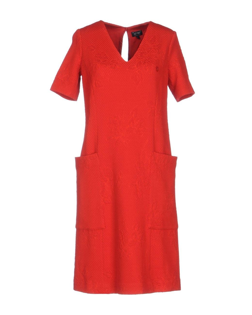 Armani Jeans Red Mini Dresses