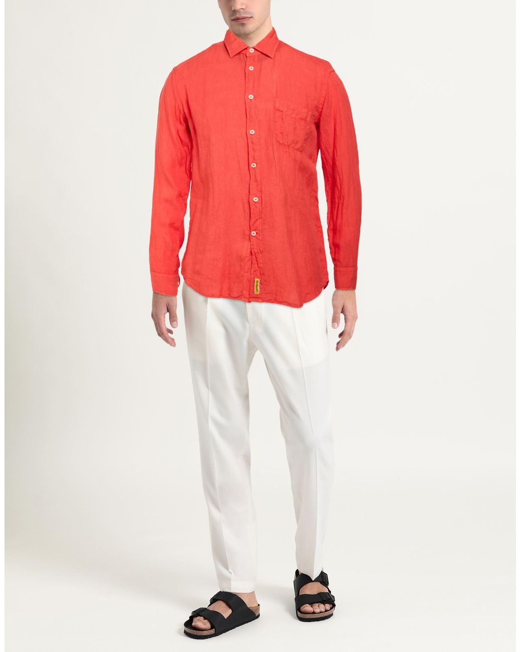 B.D. Baggies Red Shirt for men
