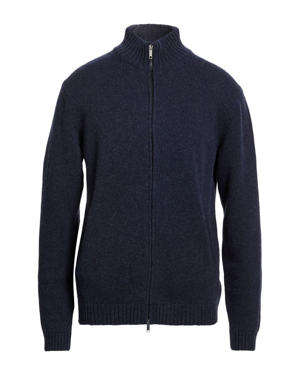 Daniele Fiesoli Blue Cardigan Merino Wool for men