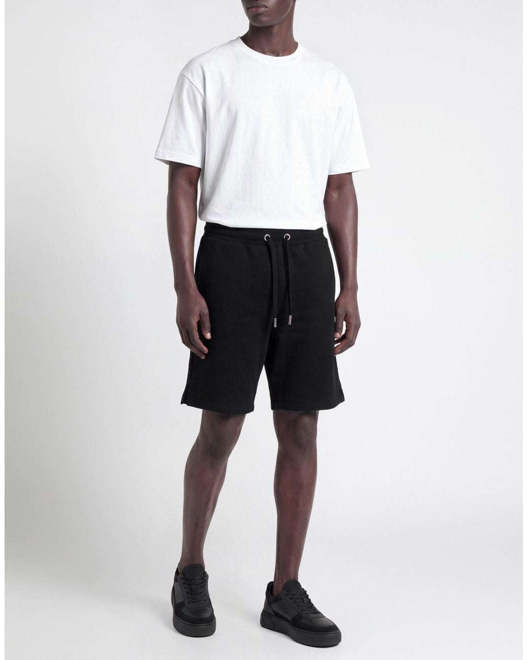 AMI Black Shorts & Bermuda Shorts for men