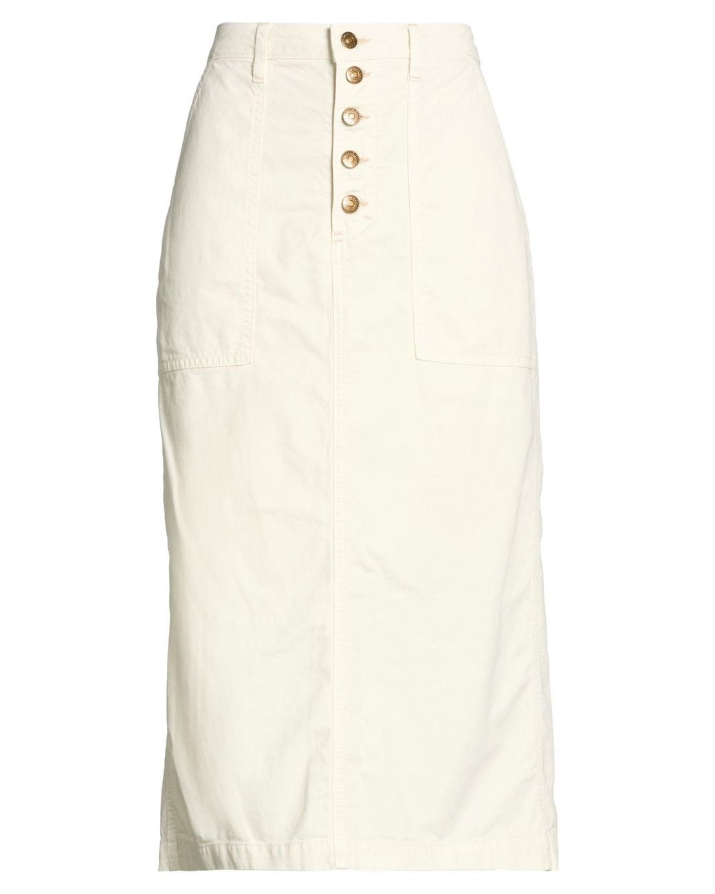 Woolrich Natural Midi Skirt