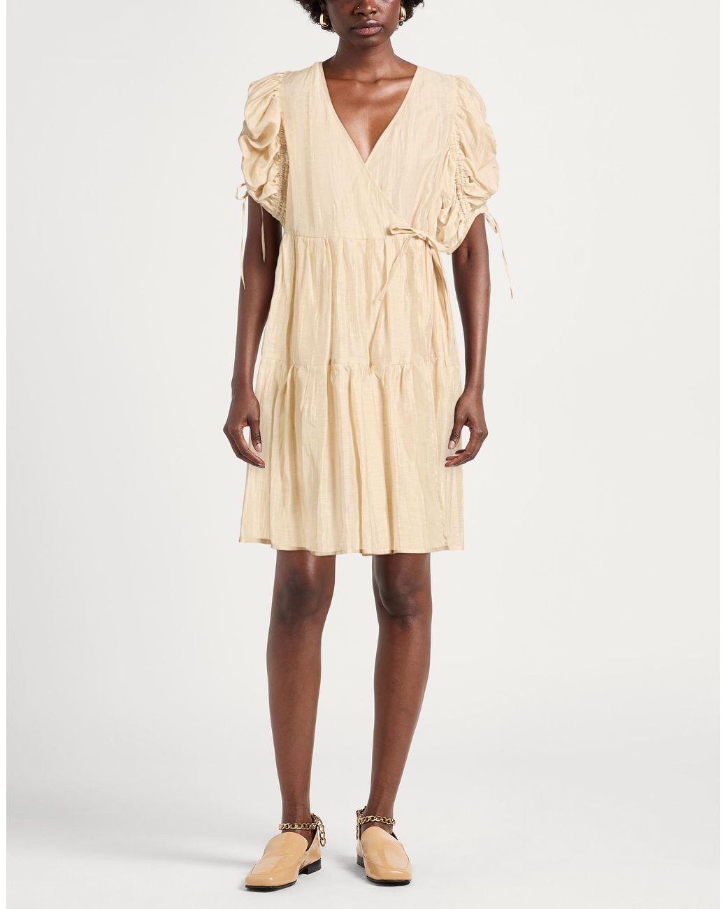 MEIMEIJ Natural Mini Dresses