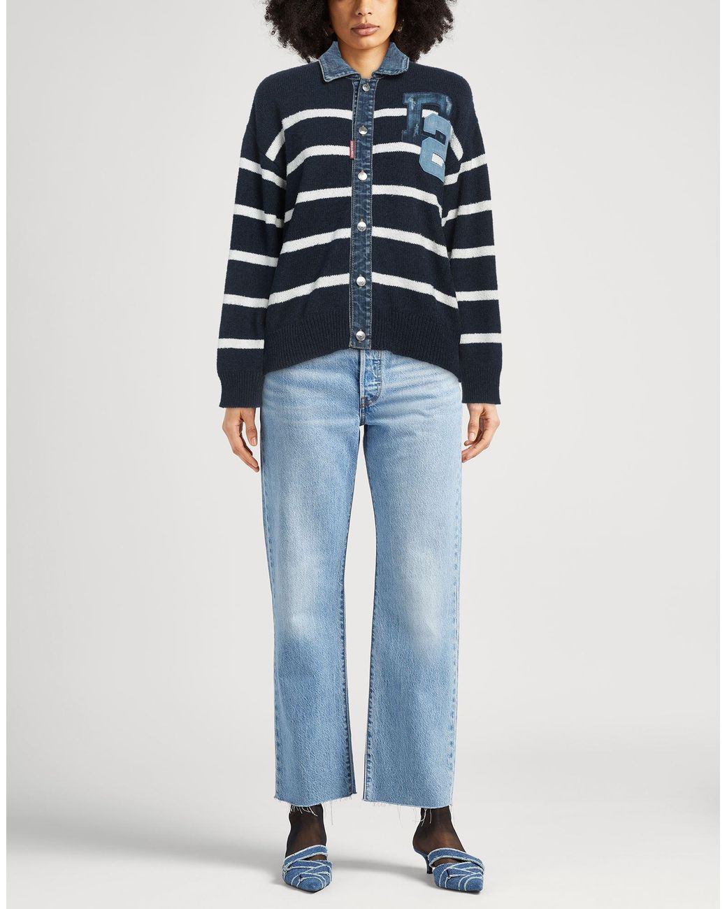 DSquared² Blue Strickjacke