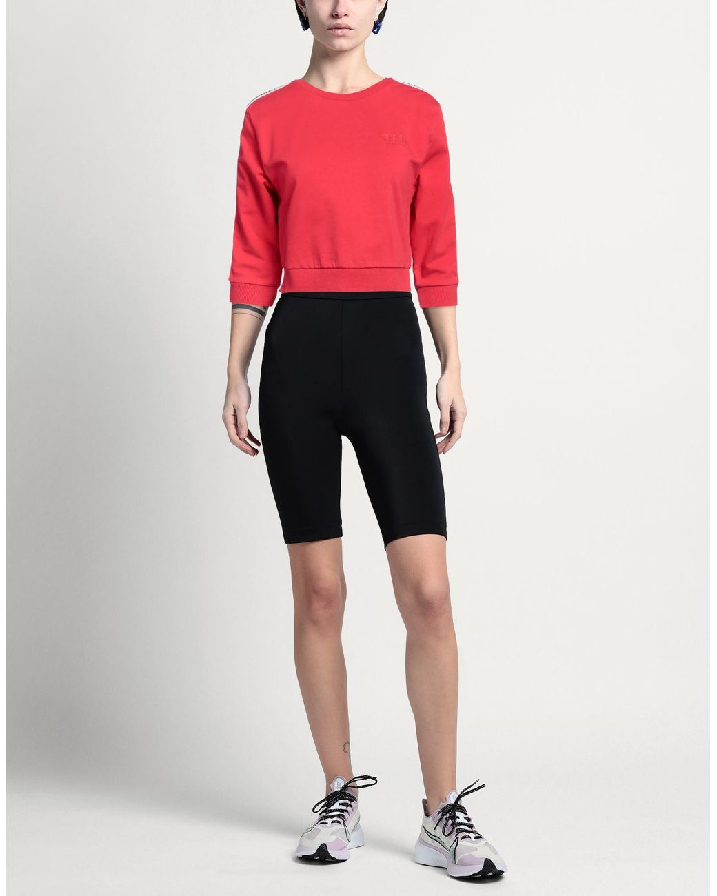 Moschino Red Sweatshirt