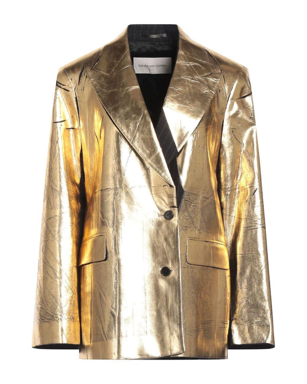Dries Van Noten Metallic Blazer
