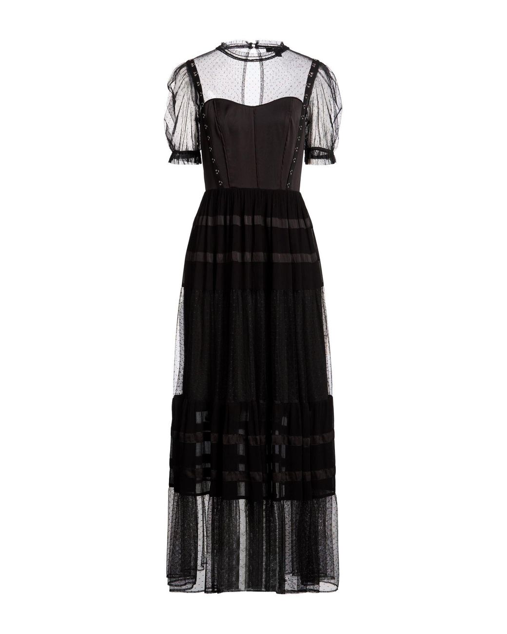 AllSaints Black Maxi Dresses