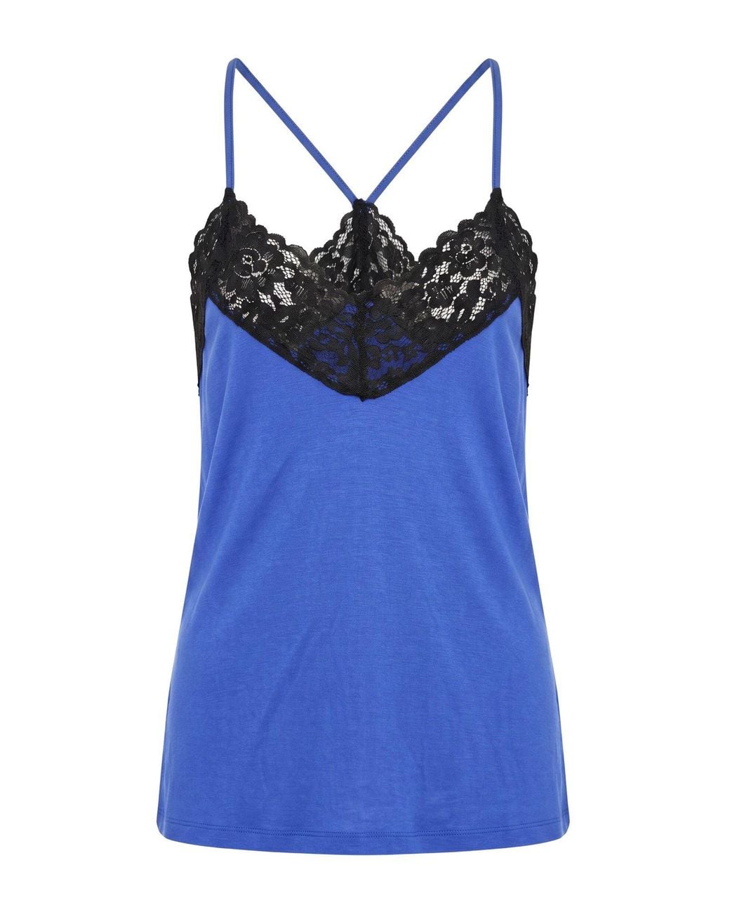 Liu Jo Blue Bright Top Viscose, Elastane