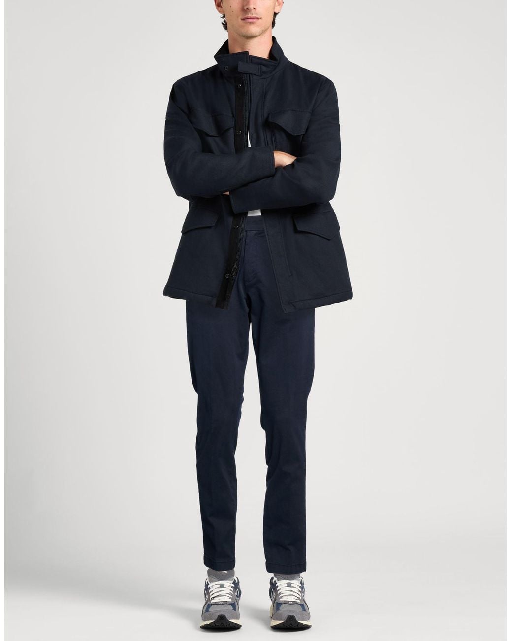 Antony Morato Blue Midnight Pants Cotton, Elastane for men