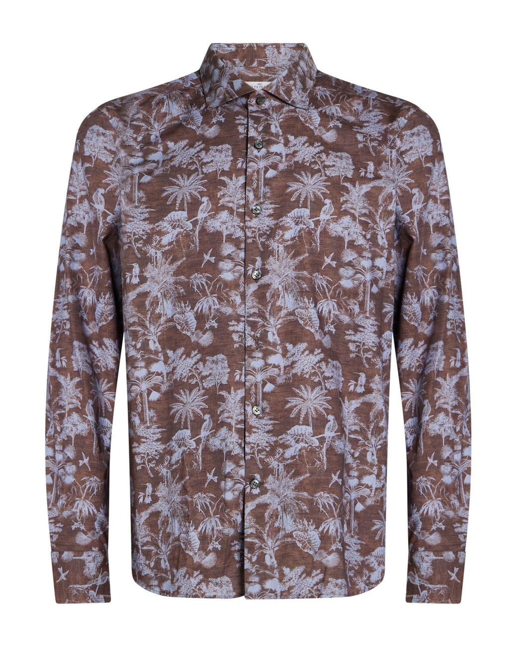 Sonrisa Blue Slate Shirt Cotton for men