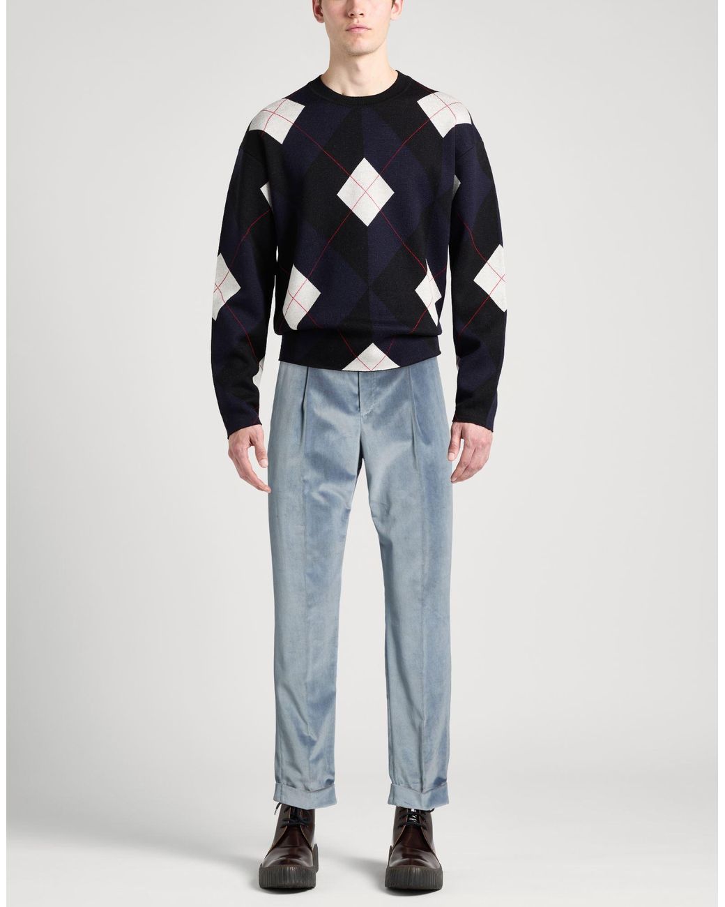 PT Torino Blue Trouser for men
