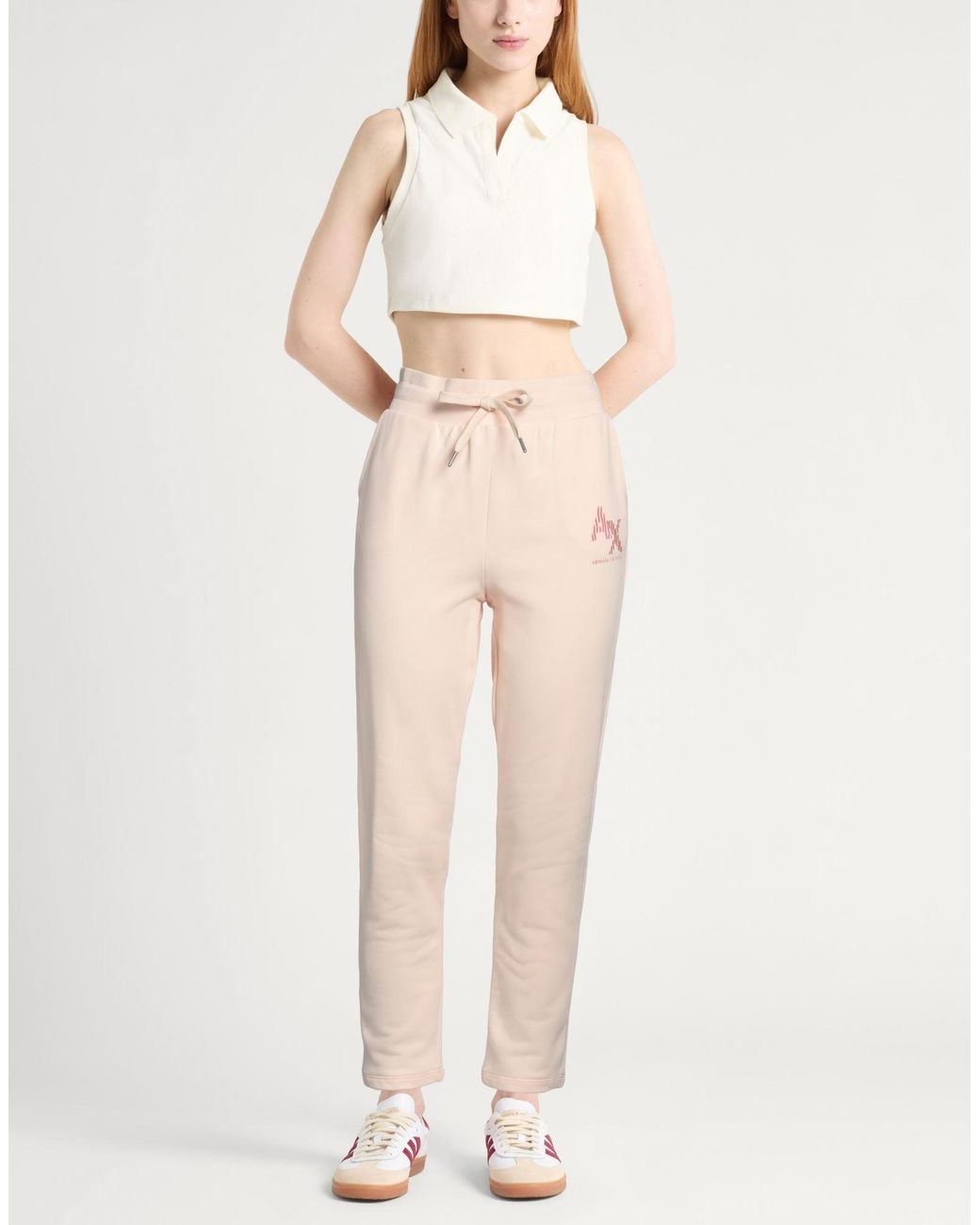 ARMANI EXCHANGE Natural Pants Cotton, Elastane