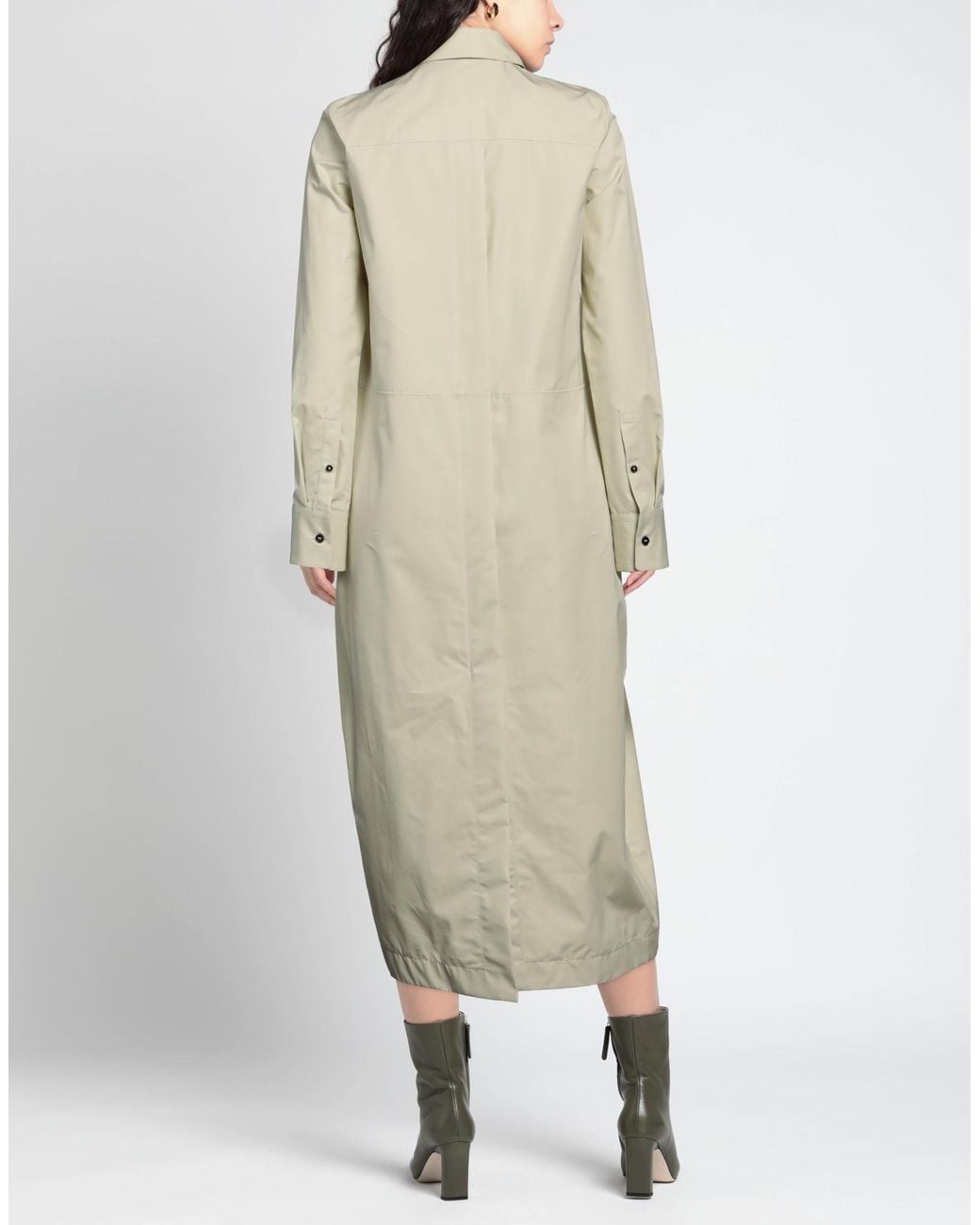Jil Sander Natural Midi Dress