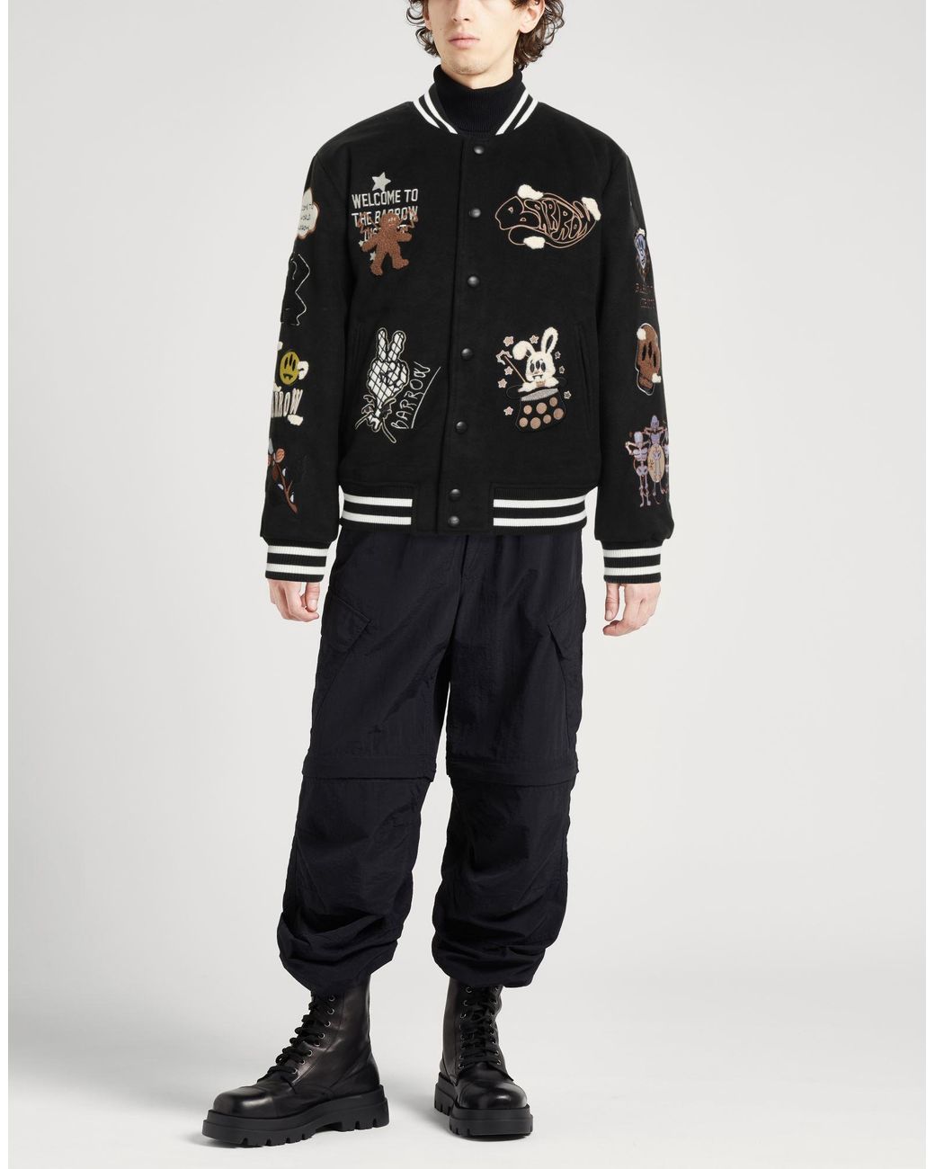 Barrow Black Jacket for men