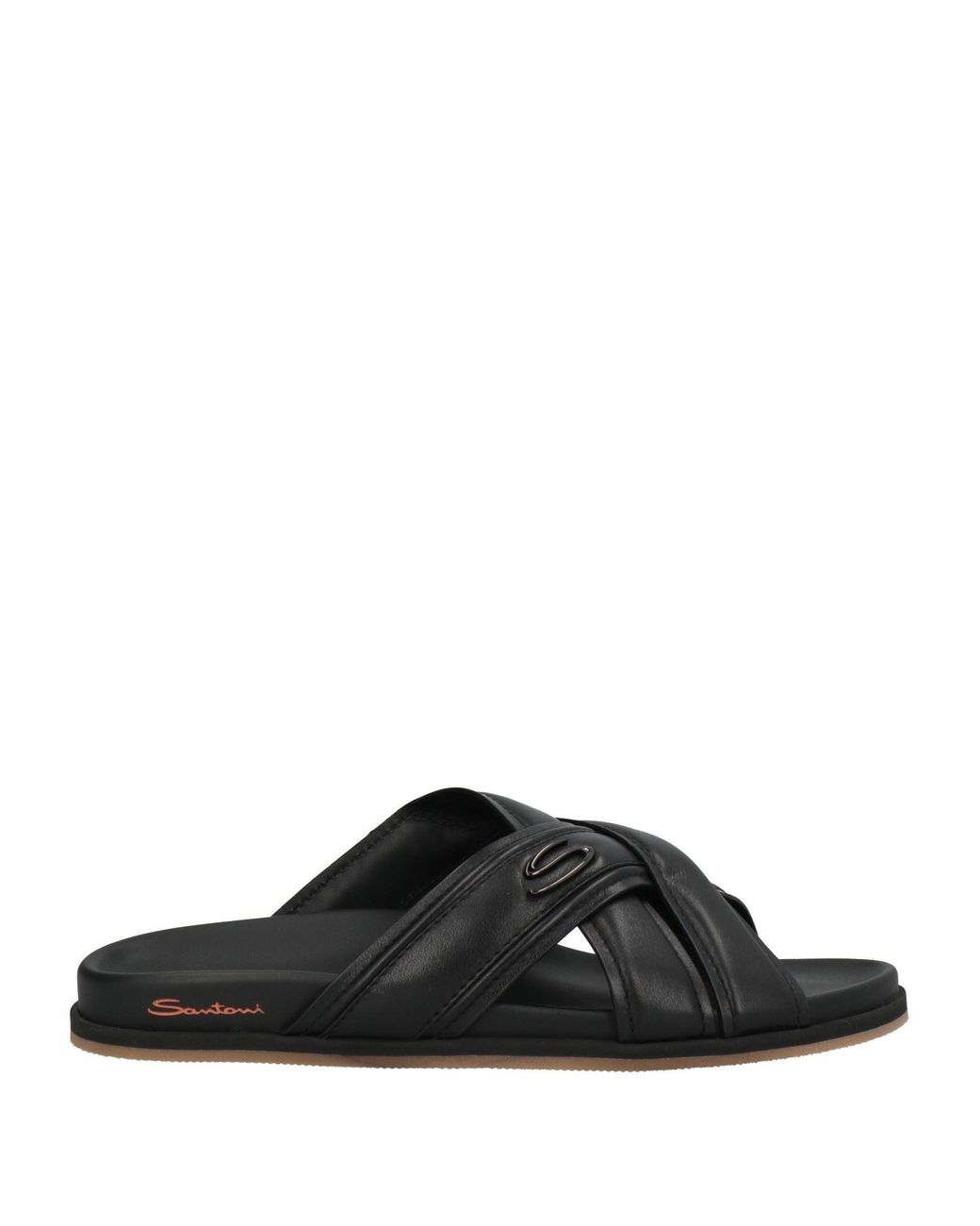 Santoni Sandale in Black für Herren