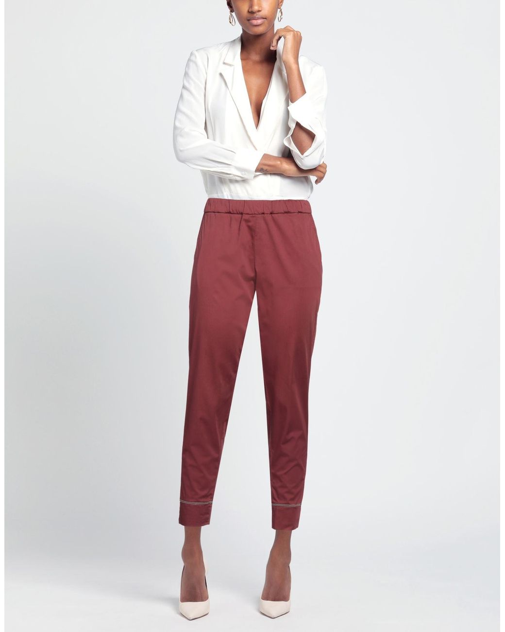Panicale Red Trouser