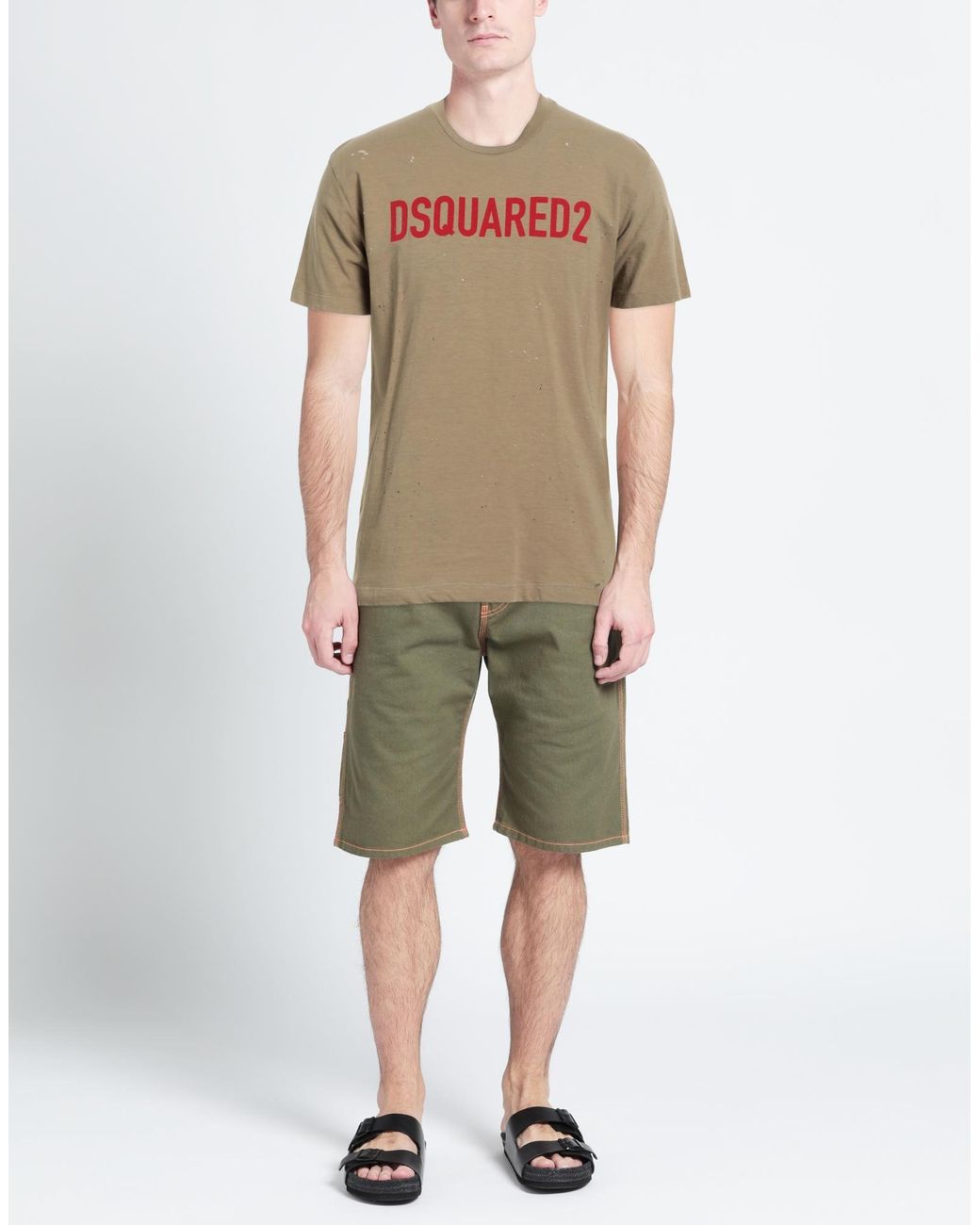 DSquared² Natural T-shirt for men