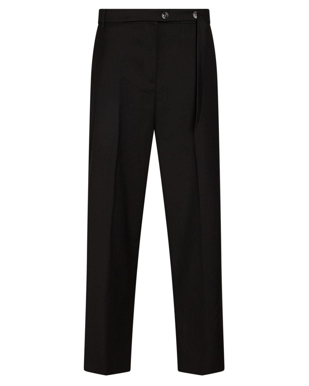 Diana Gallesi Black Pants Polyester, Viscose, Elastane