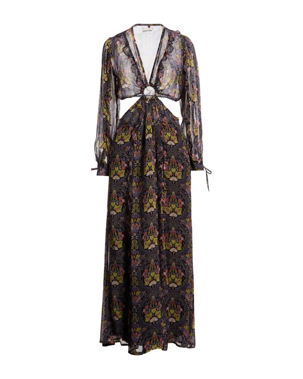 Antik Batik Purple Maxi Dress