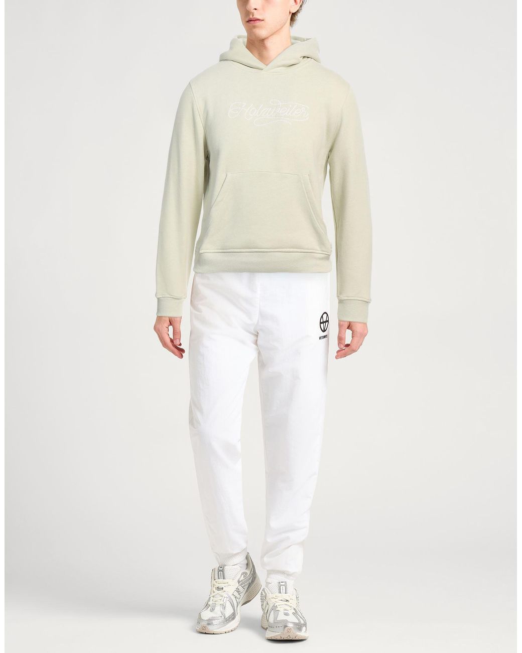 Holzweiler White Light Sweatshirt Organic Cotton, Recycled Polyester for men
