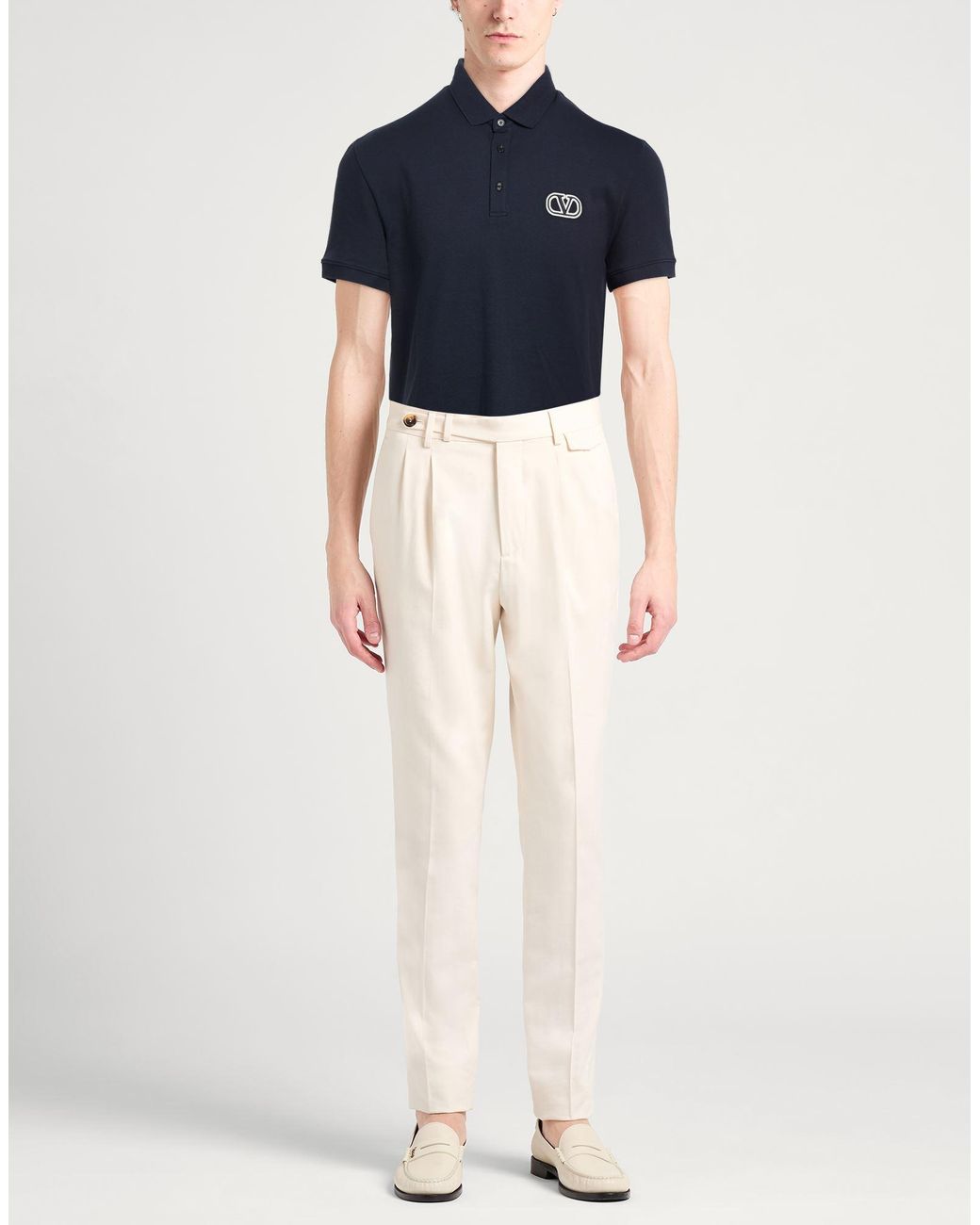 Valentino Garavani Blue Polo Shirt for men