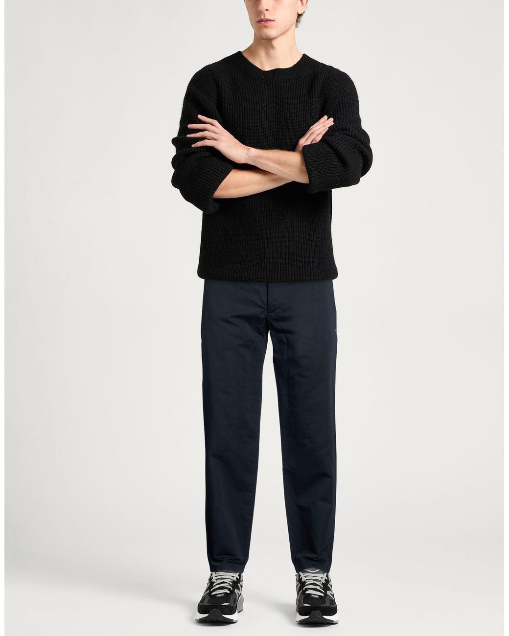 Bikkembergs Blue Midnight Pants Cotton, Linen for men