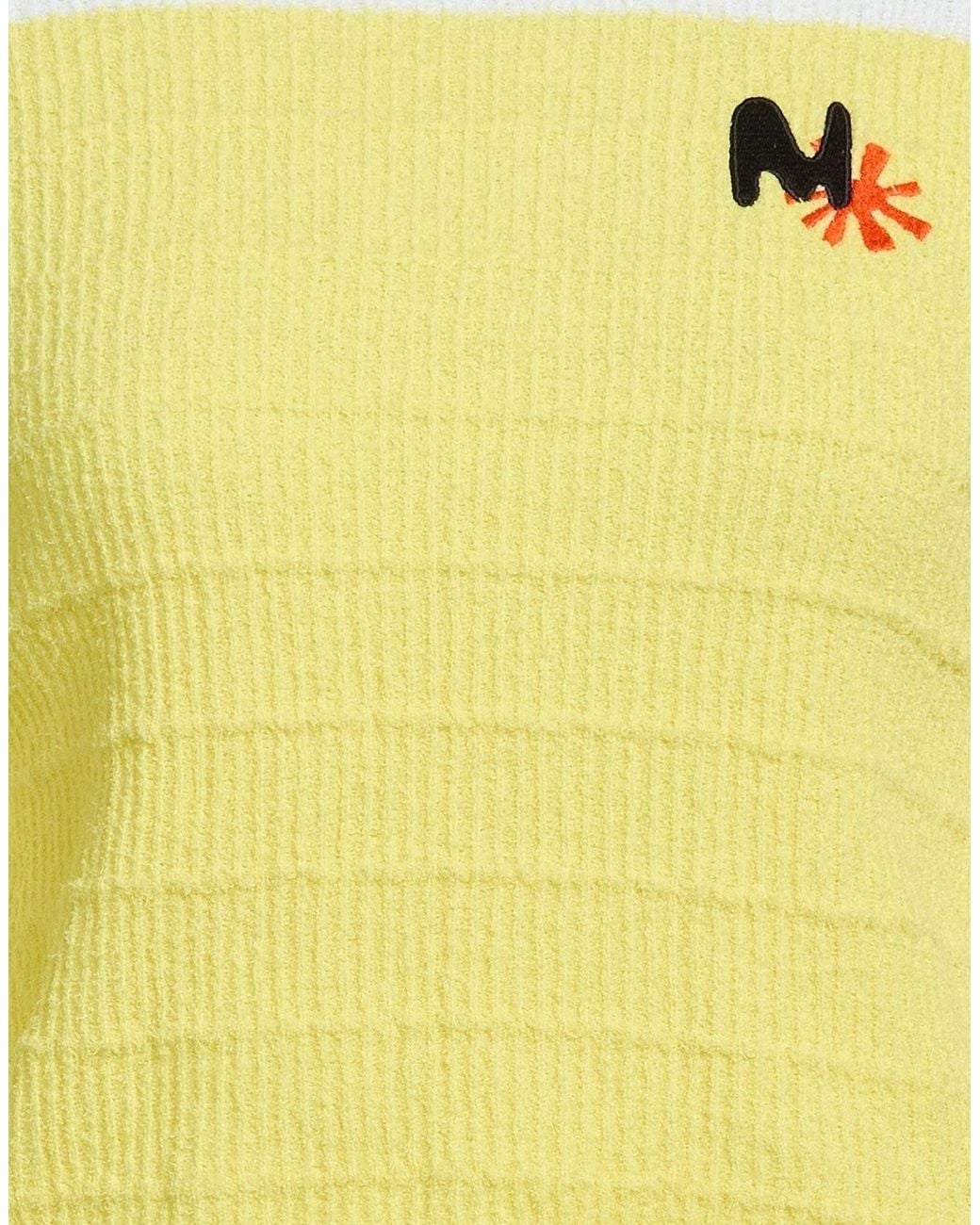 MSGM Yellow Sweaters