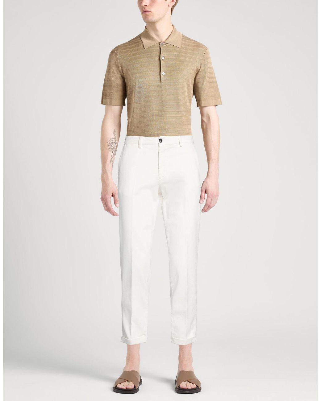 Liu Jo White Pants for men
