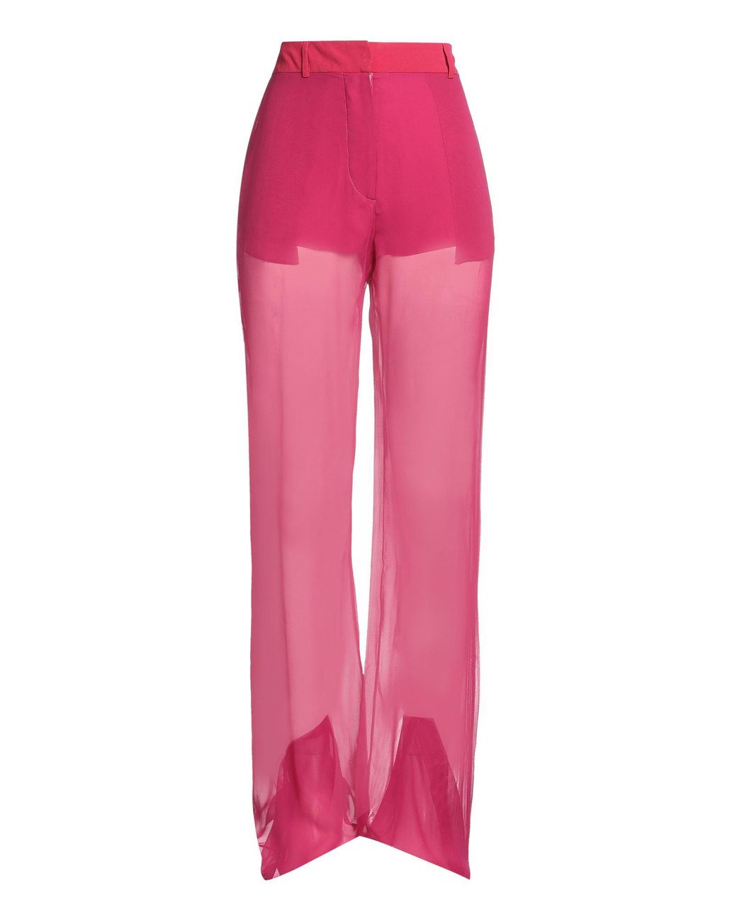 Flared leggings in pink - Nensi Dojaka