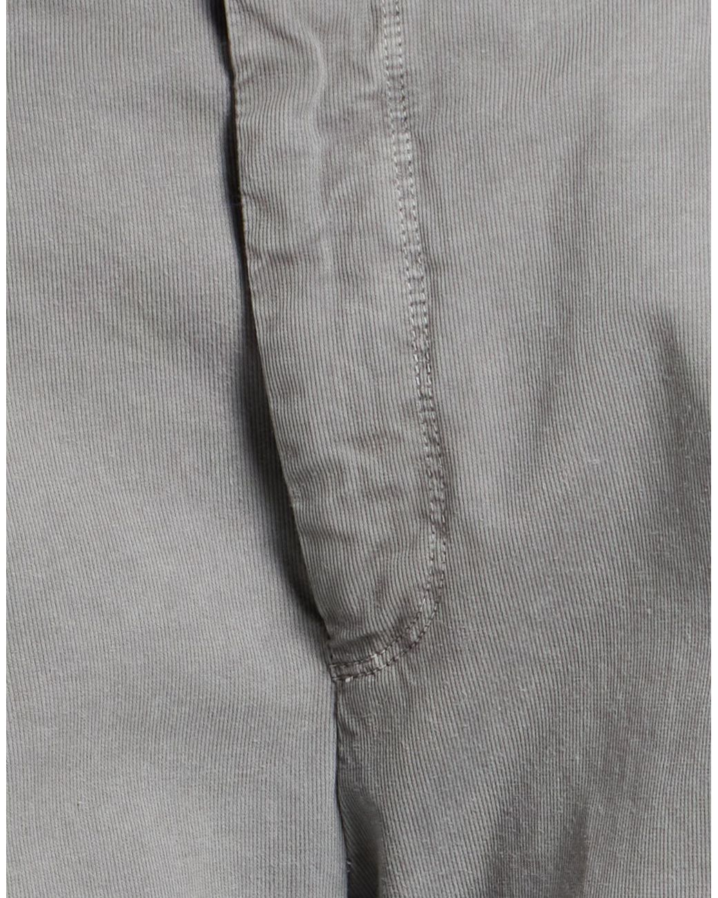 BARMAS Gray Pants Cotton, Elastane