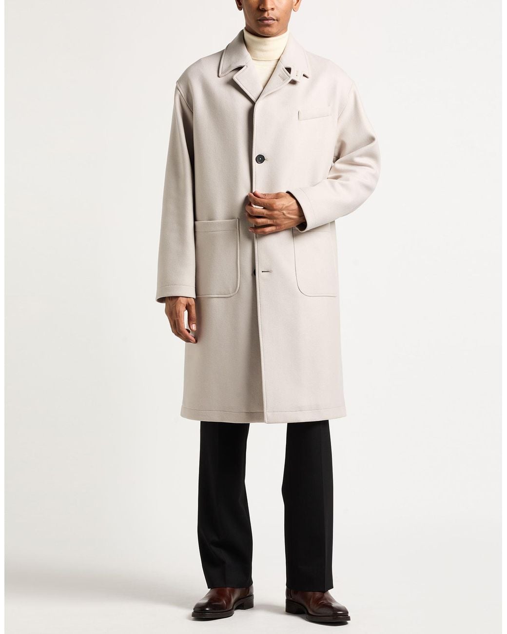 Cappotto di Herno in White da Uomo