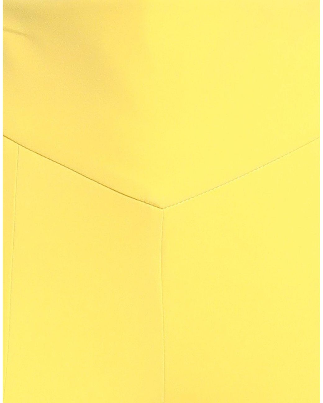 ACTUALEE Yellow Pants Polyester, Elastane