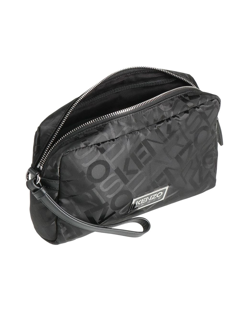 KENZO Black Clutch Polyester for men