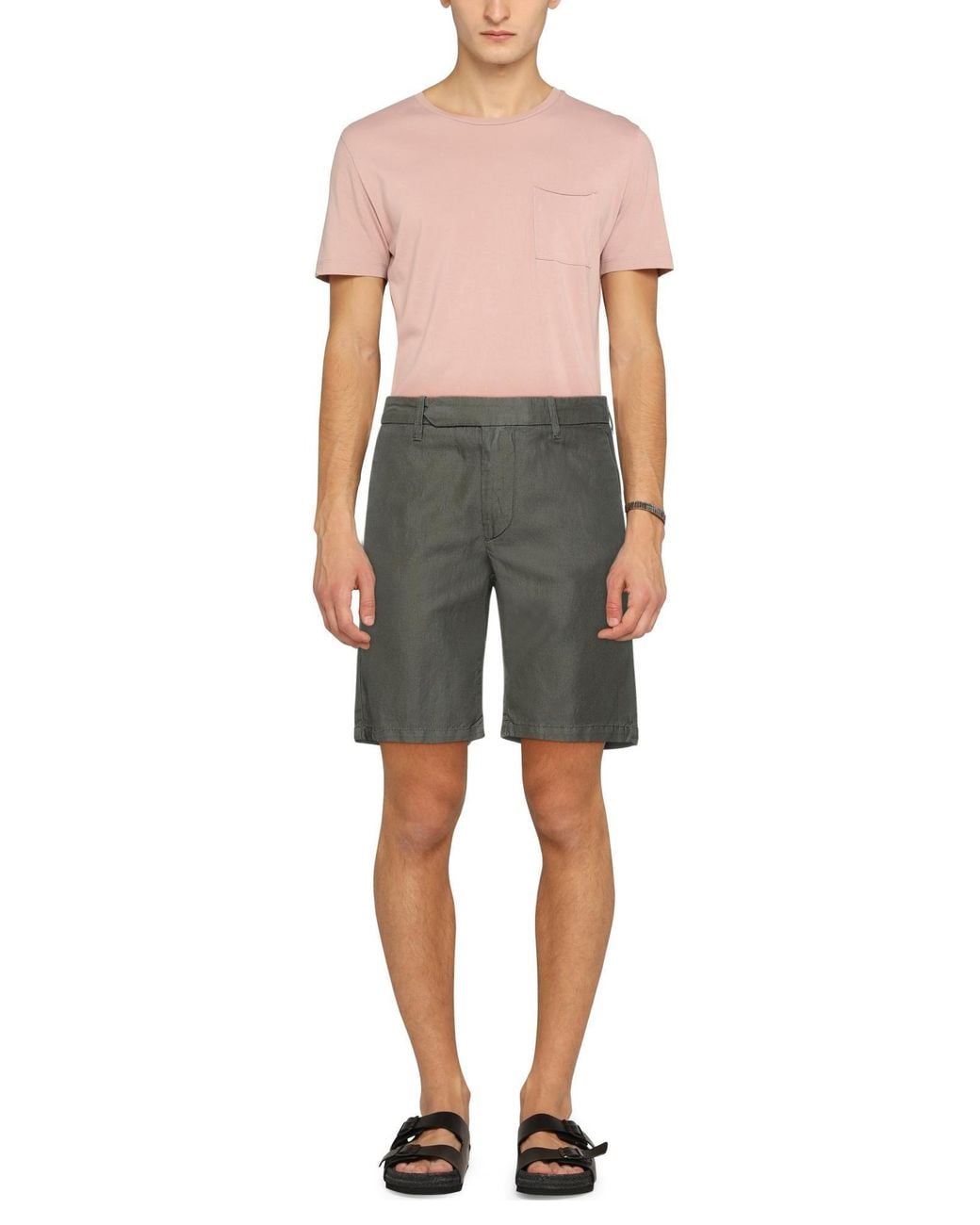 Eleventy Gray Shorts & Bermuda Shorts for men