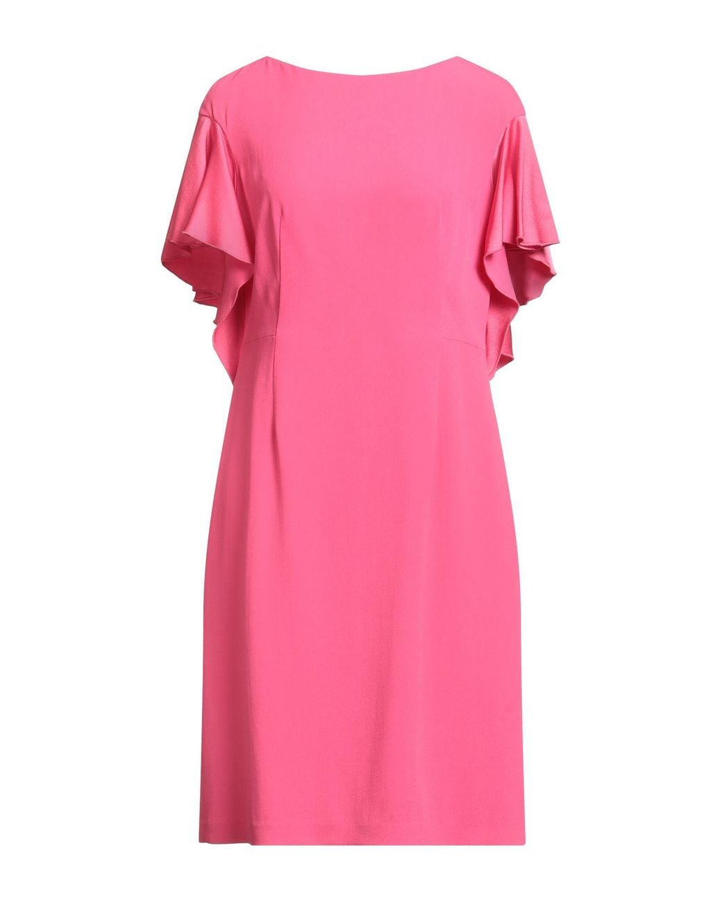 Paule Ka Pink Midi Dress