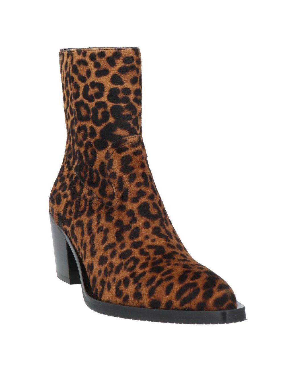 Stuart Weitzman Brown Camel Ankle Boots Leather