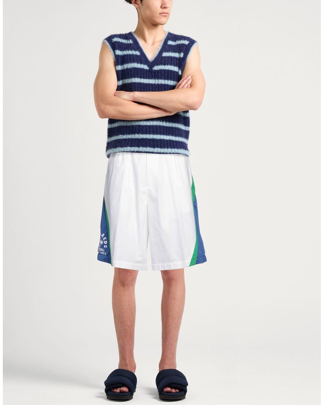 DSquared² White Shorts & Bermuda Shorts for men