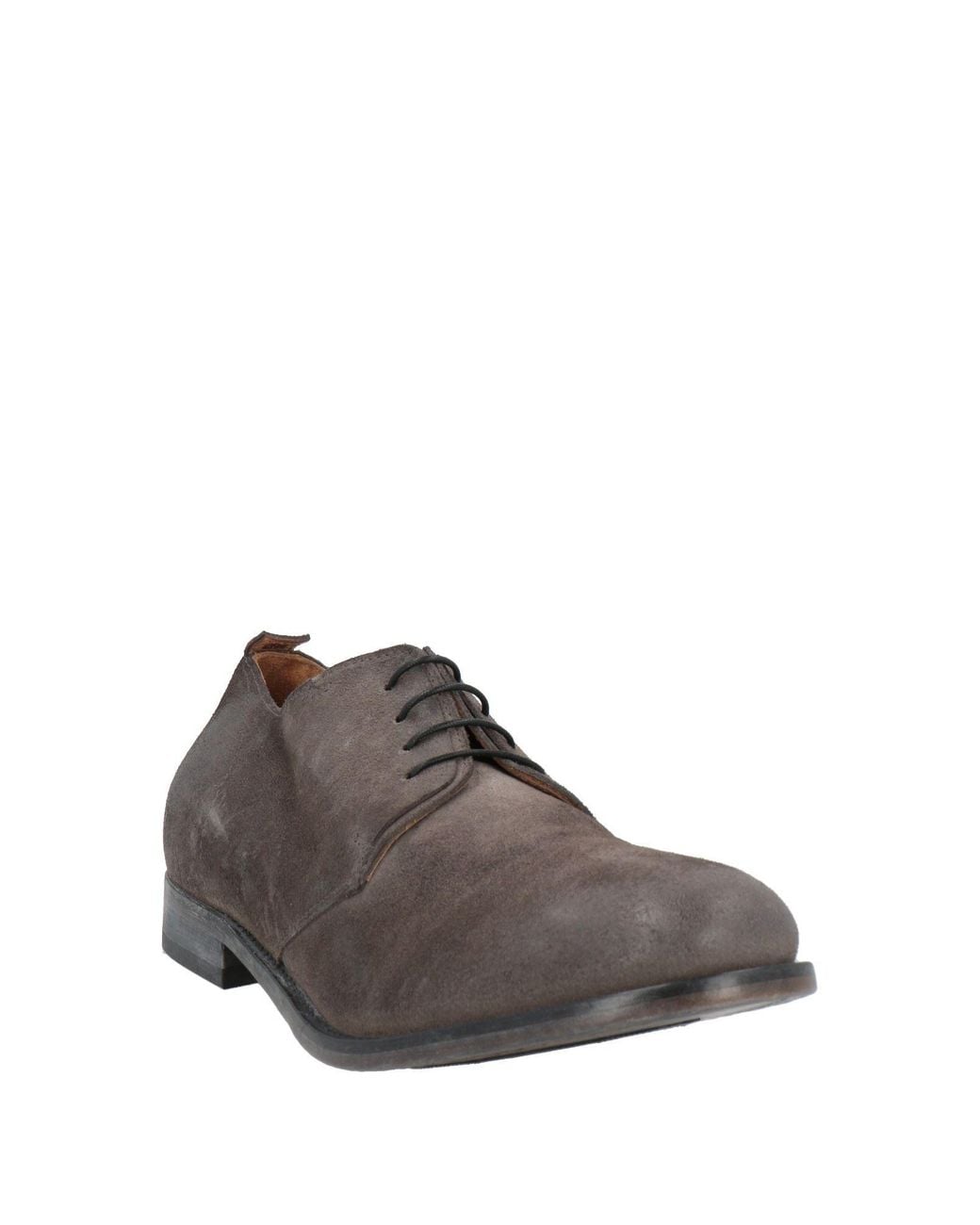Moma Brown Lace-Up Shoes for men