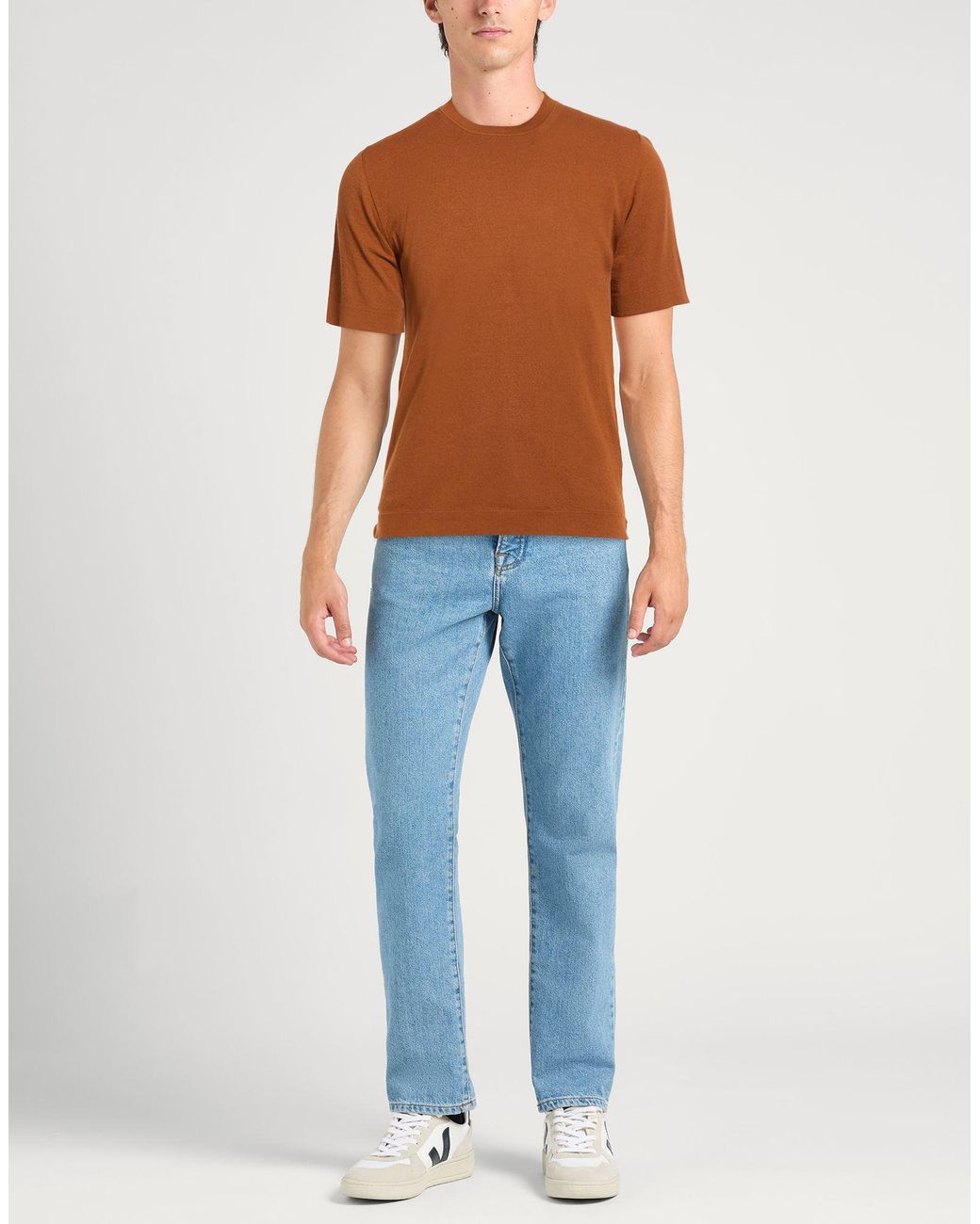 Pullover Alpha Studio pour homme en coloris Brown