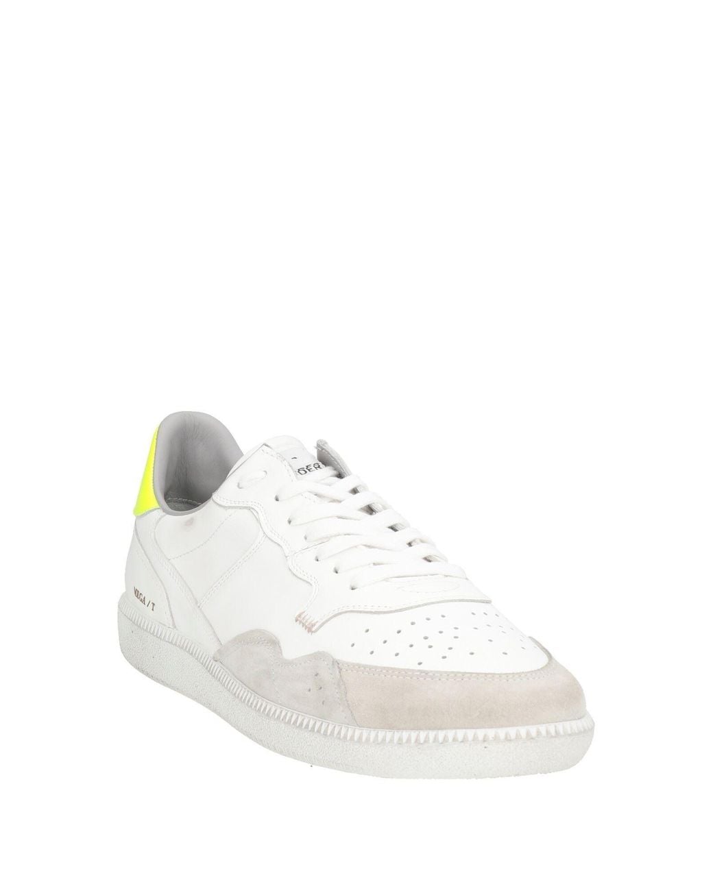 HIDNANDER White Sneakers Leather for men