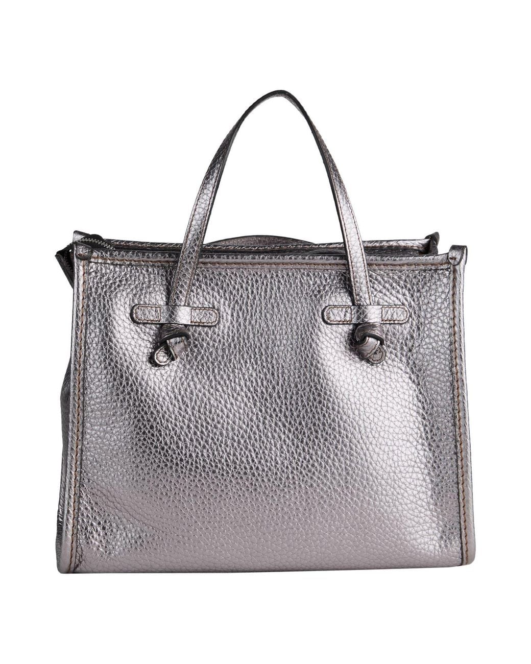 Gianni Chiarini Gray Handbag Leather