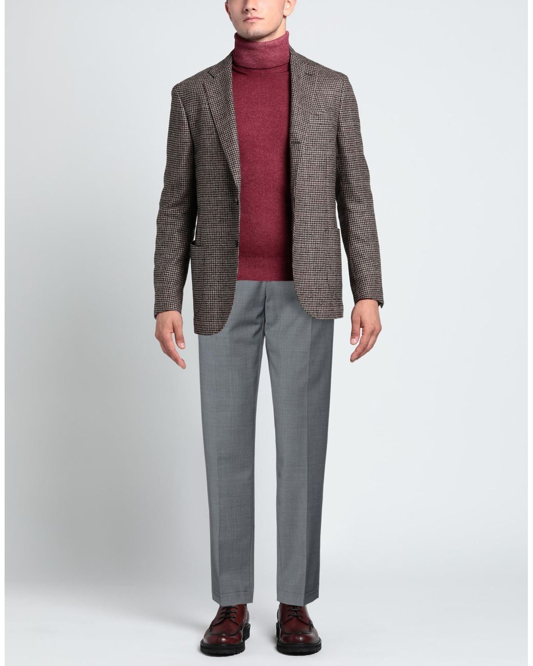 Daniele Alessandrini Gray Trouser for men