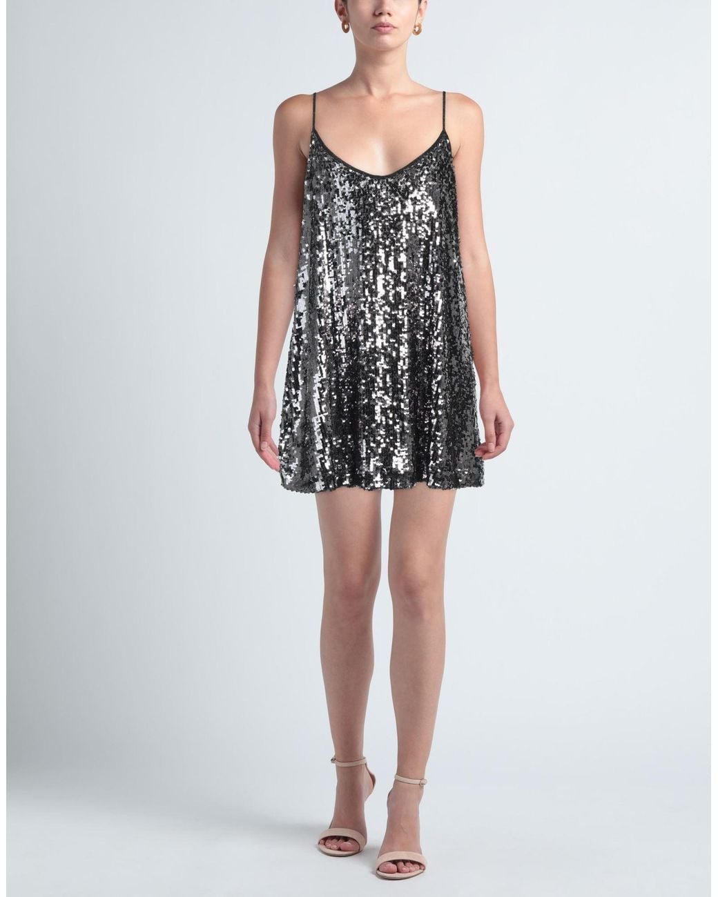 Robe courte Jucca en coloris Black