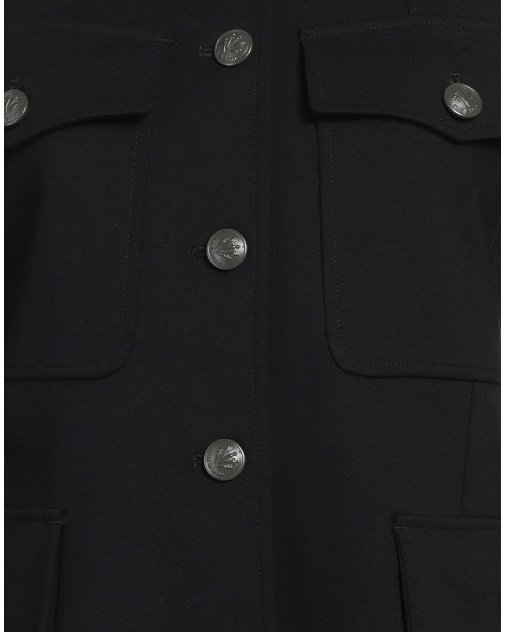 Rag & Bone Black Jacket Viscose, Nylon, Elastane