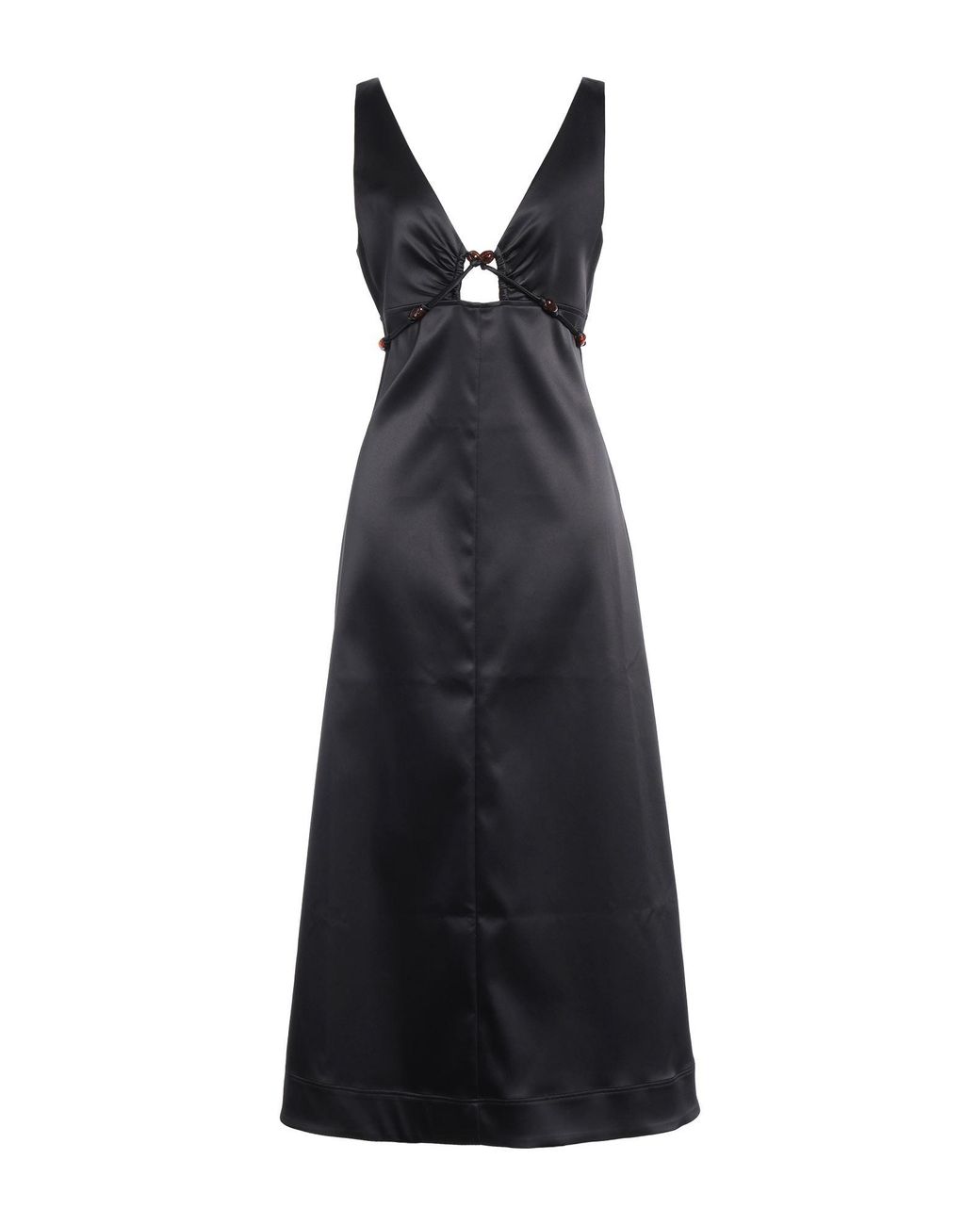 Ganni Black Maxi Dress